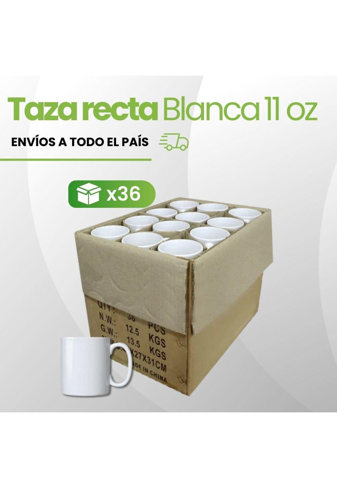 Tazon P/ Sublimar Blanco Ceramica Premium 11oz Aaa Caja 36-5