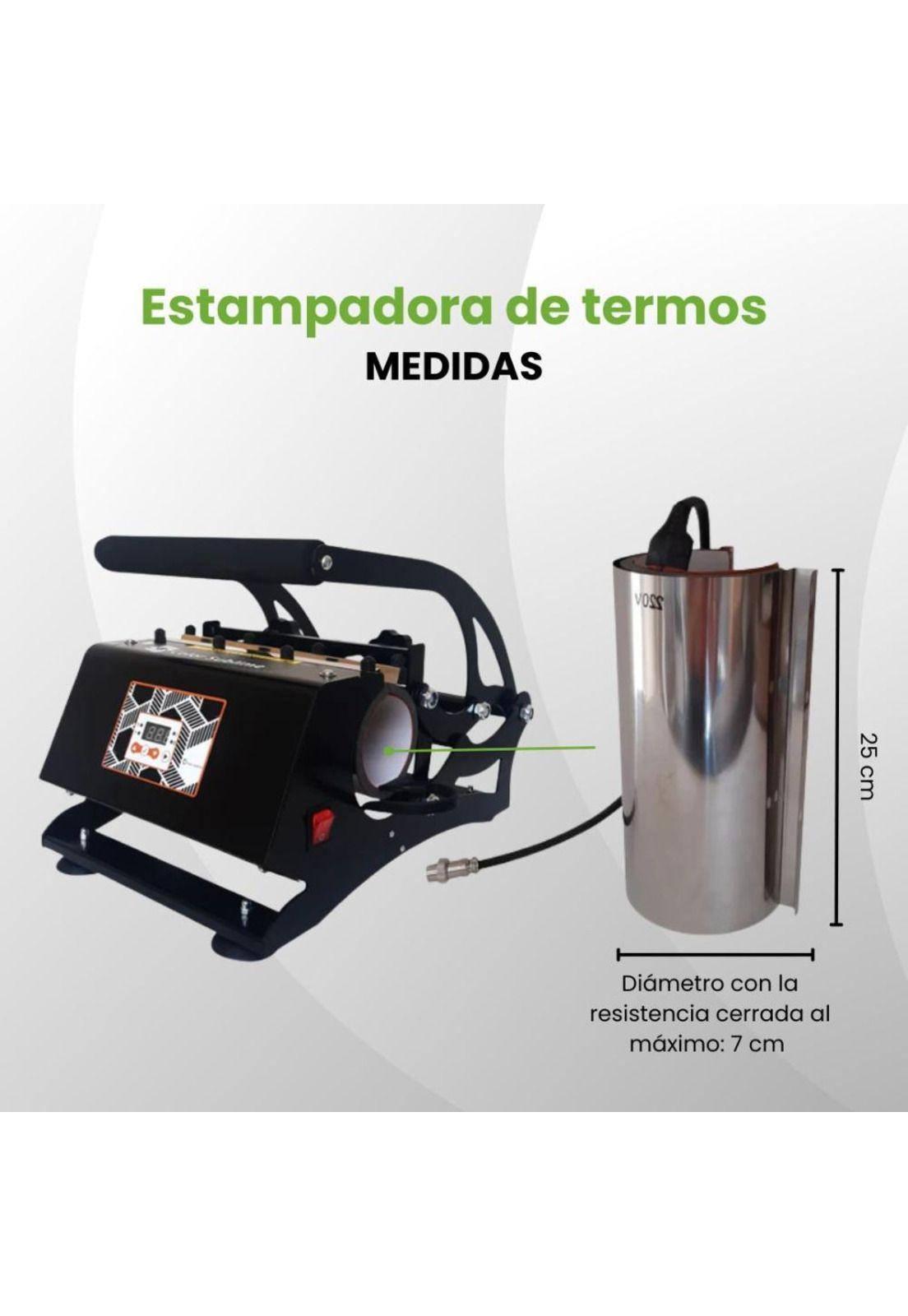 Maquina Sublimadora Estampadora Tazones Plus Termo Tumbler-3