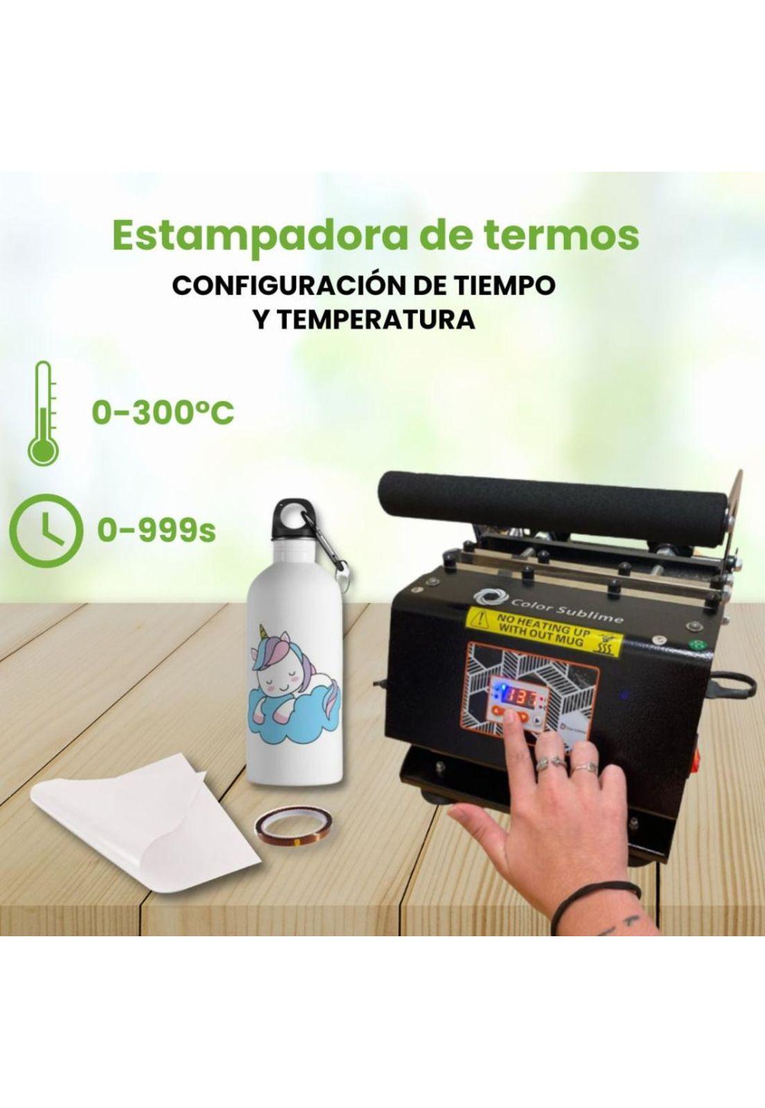 Maquina Sublimadora Estampadora Tazones Plus Termo Tumbler-5