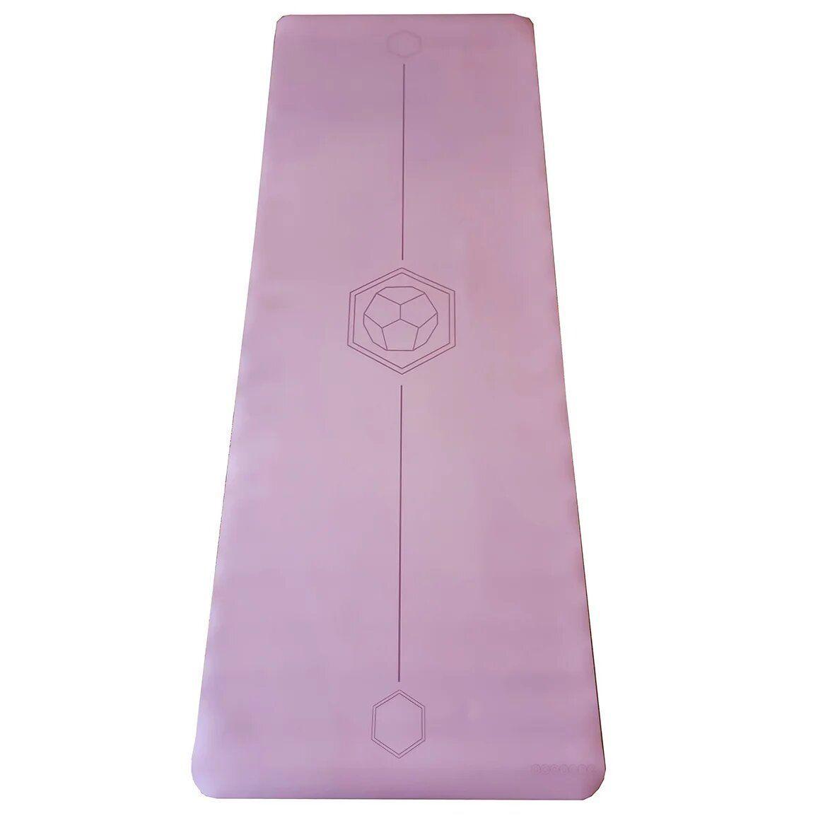 Mat PU Prana 4mm Geometría Sagrada Yogafly-0