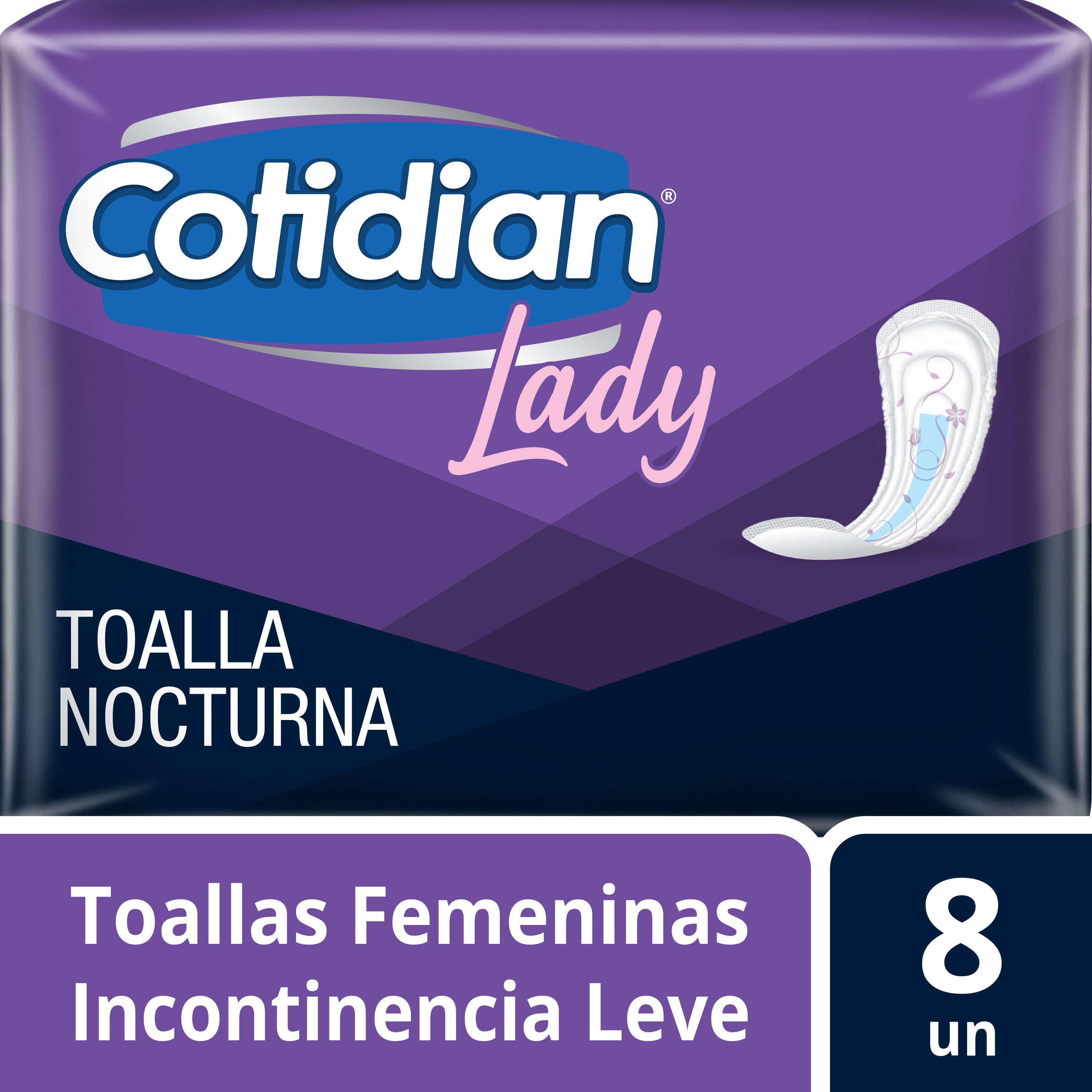 Toalla Nocturna Cotidian Lady 8un-0