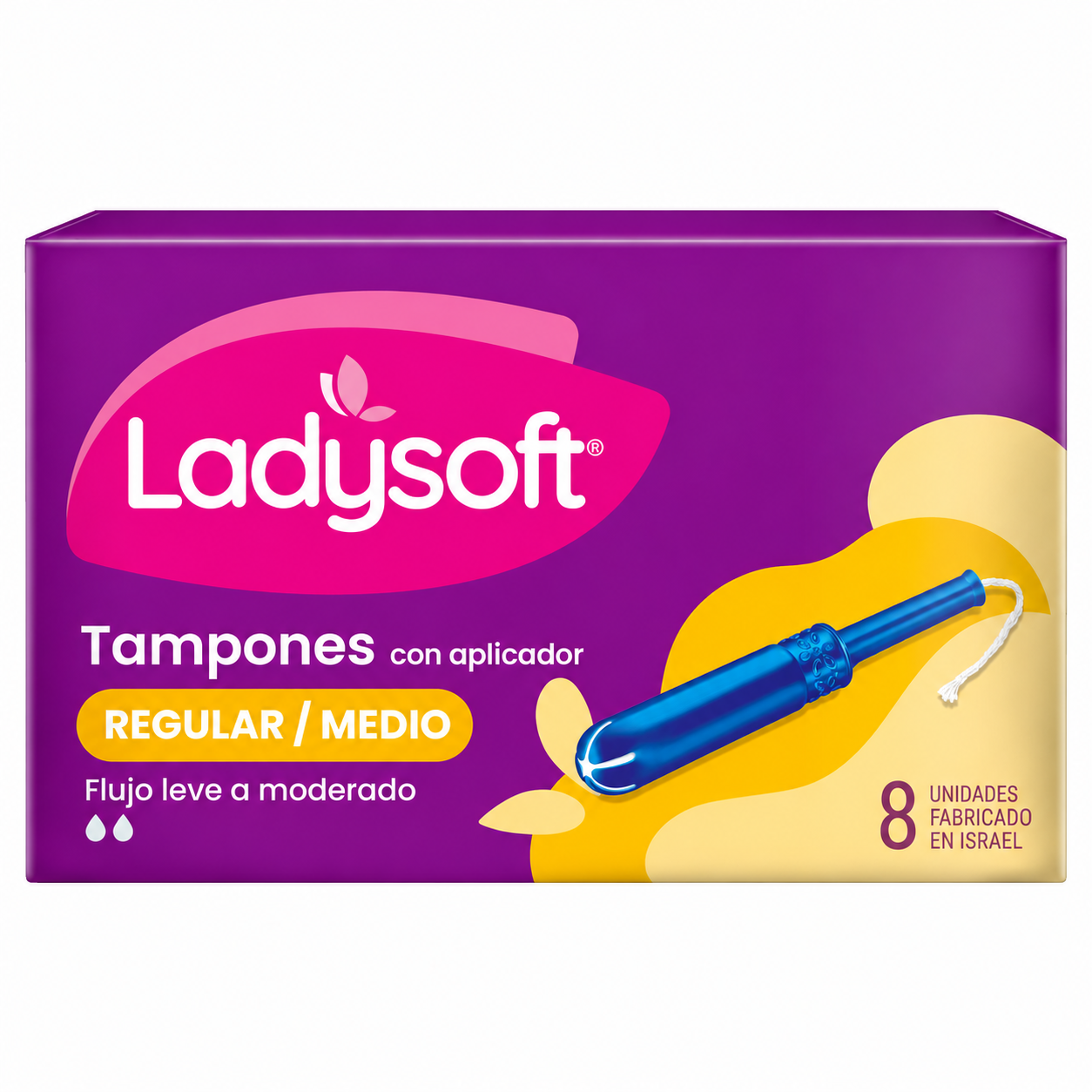 Tampones Ladysoft absorción Regular 8un-2