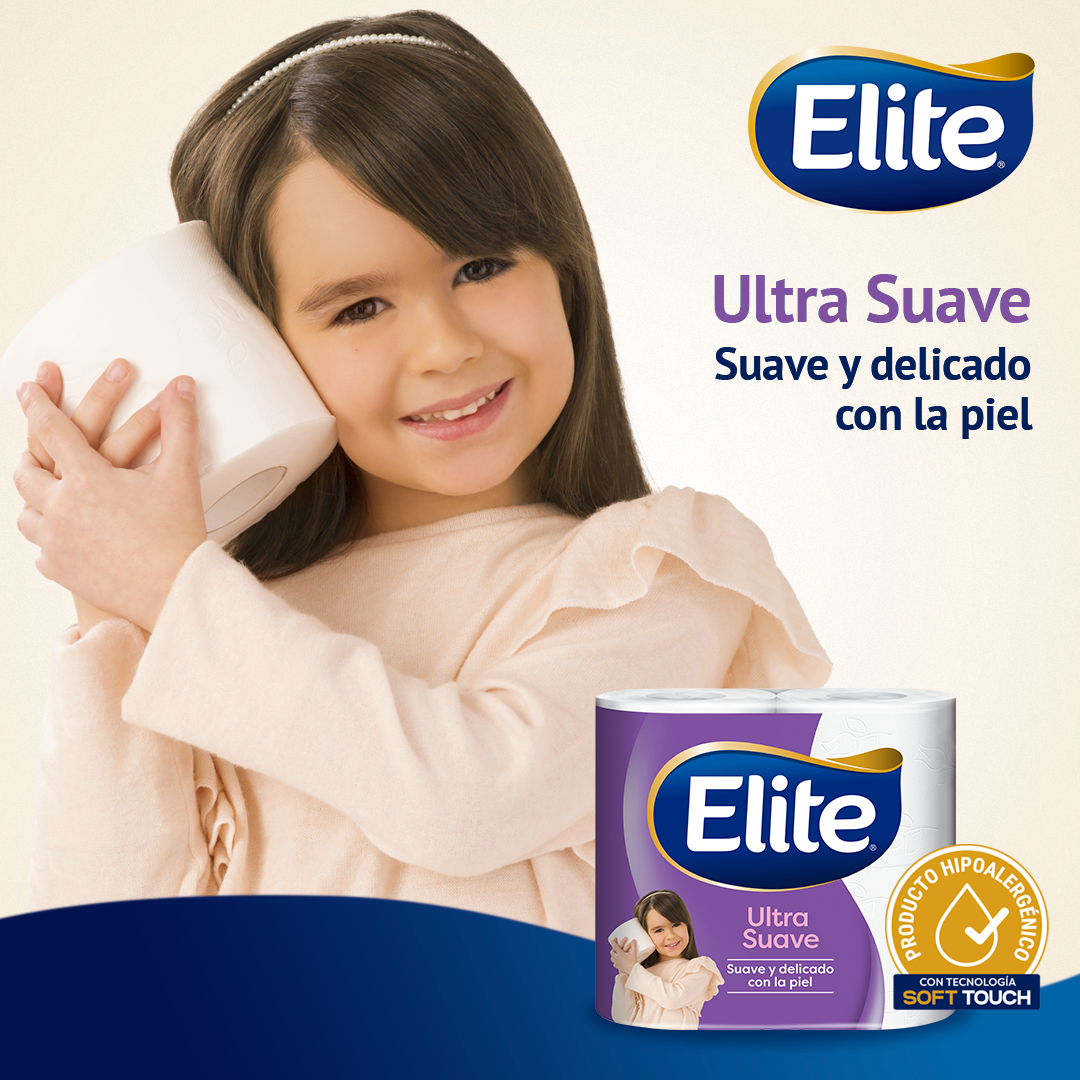 Papel Higiénico Elite Doble Hoja Ultra 4 un 50 mt-2