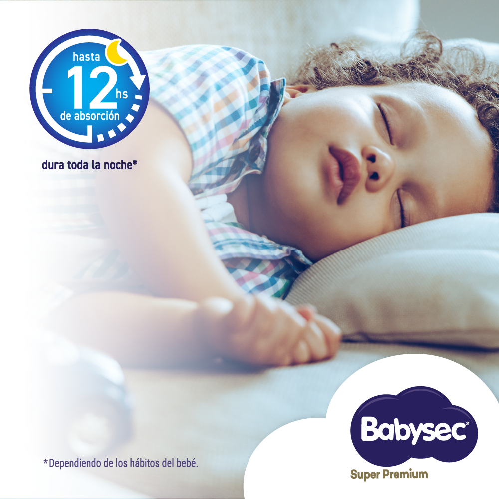 Pañales de Bebé Babysec Super Premium Cuidado Total 27un XXG-4