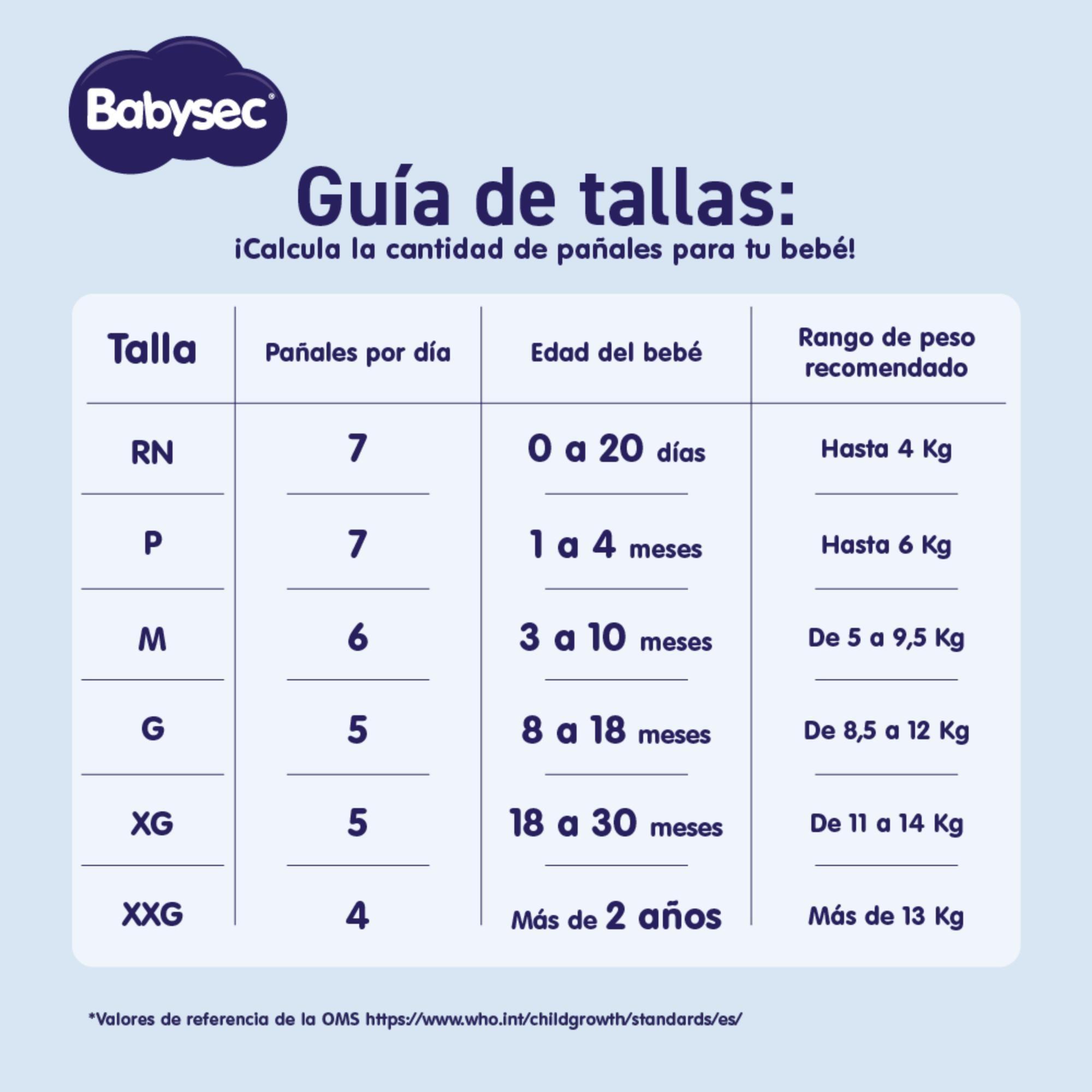 Pañal Babysec Super Premium G 136Un-2