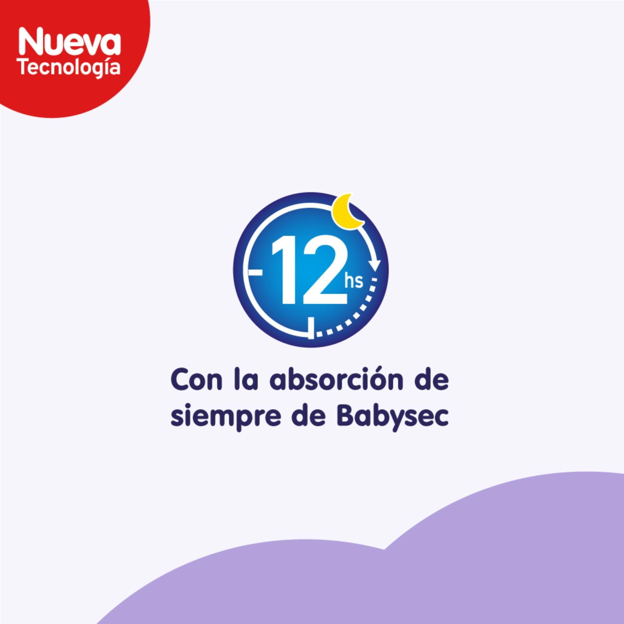 2 paquetes de Pañales de Bebé Babysec Premium 108 un XG-4