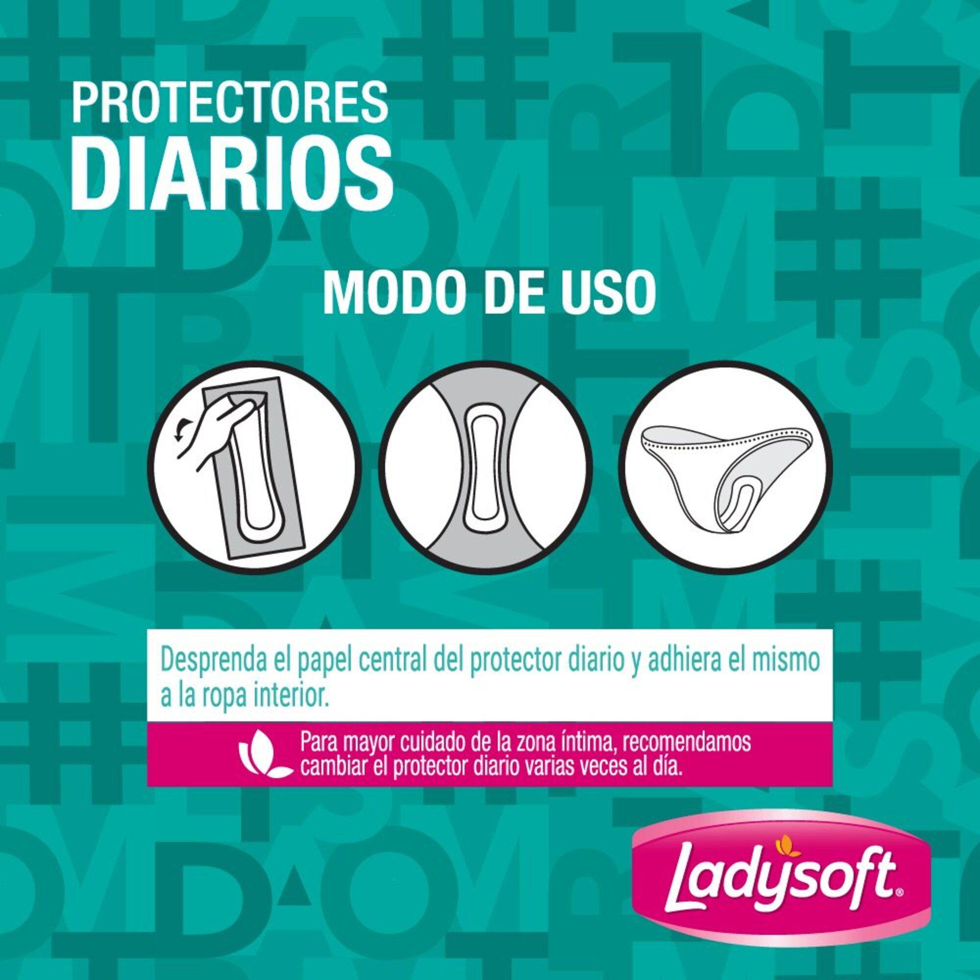 Protector Diario Ladysoft Largos Tela Suave 30 Un-3