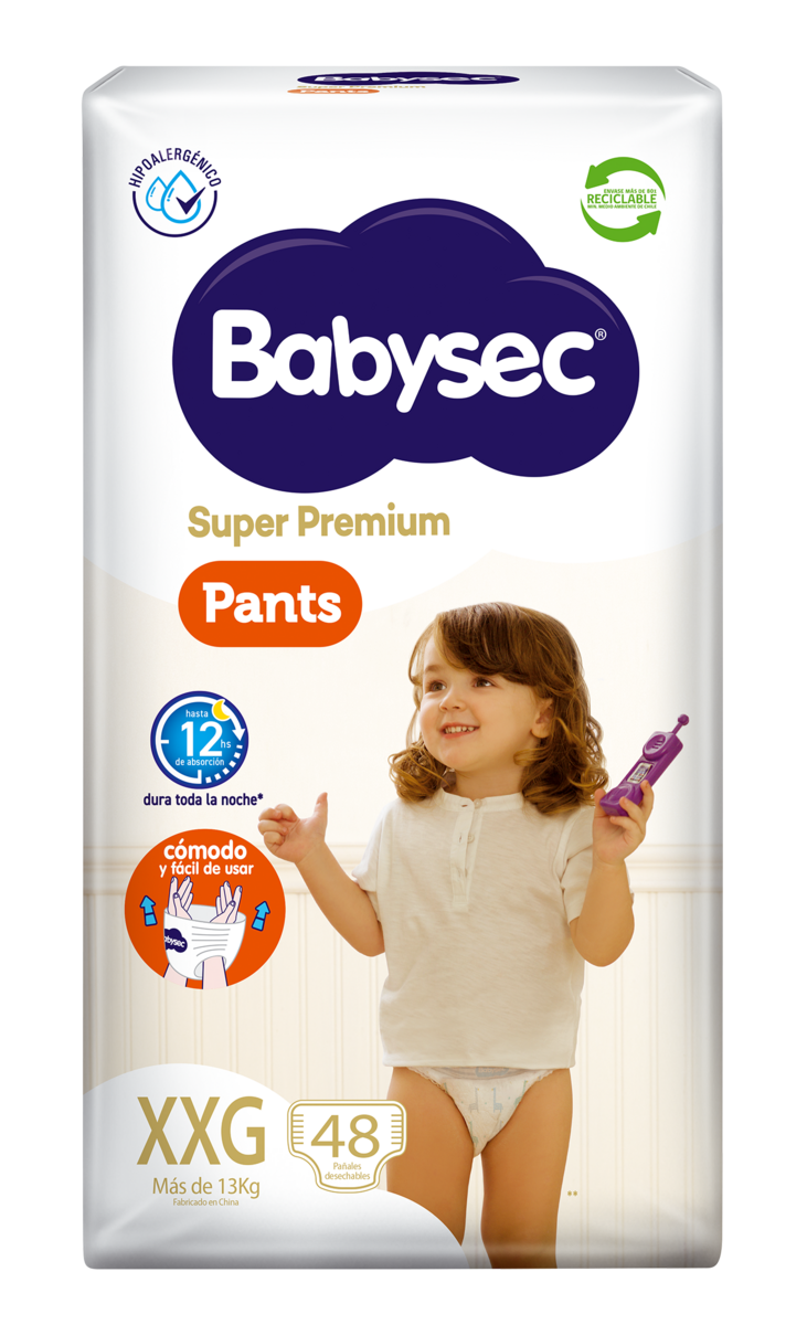 Pants Babysec Super Premium 48 Un Xxg-1