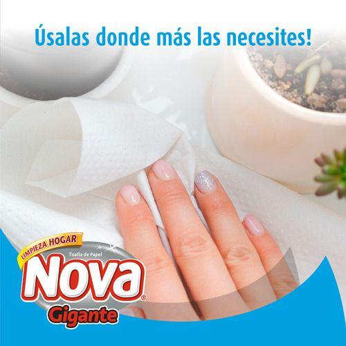 Pack 3 Toalla De Papel Nova Gigante 100 Mt-4