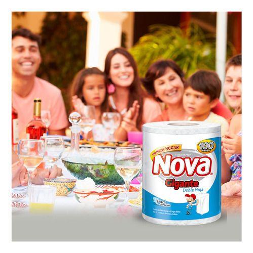 Pack 3 Toalla De Papel Nova Gigante 100 Mt-5