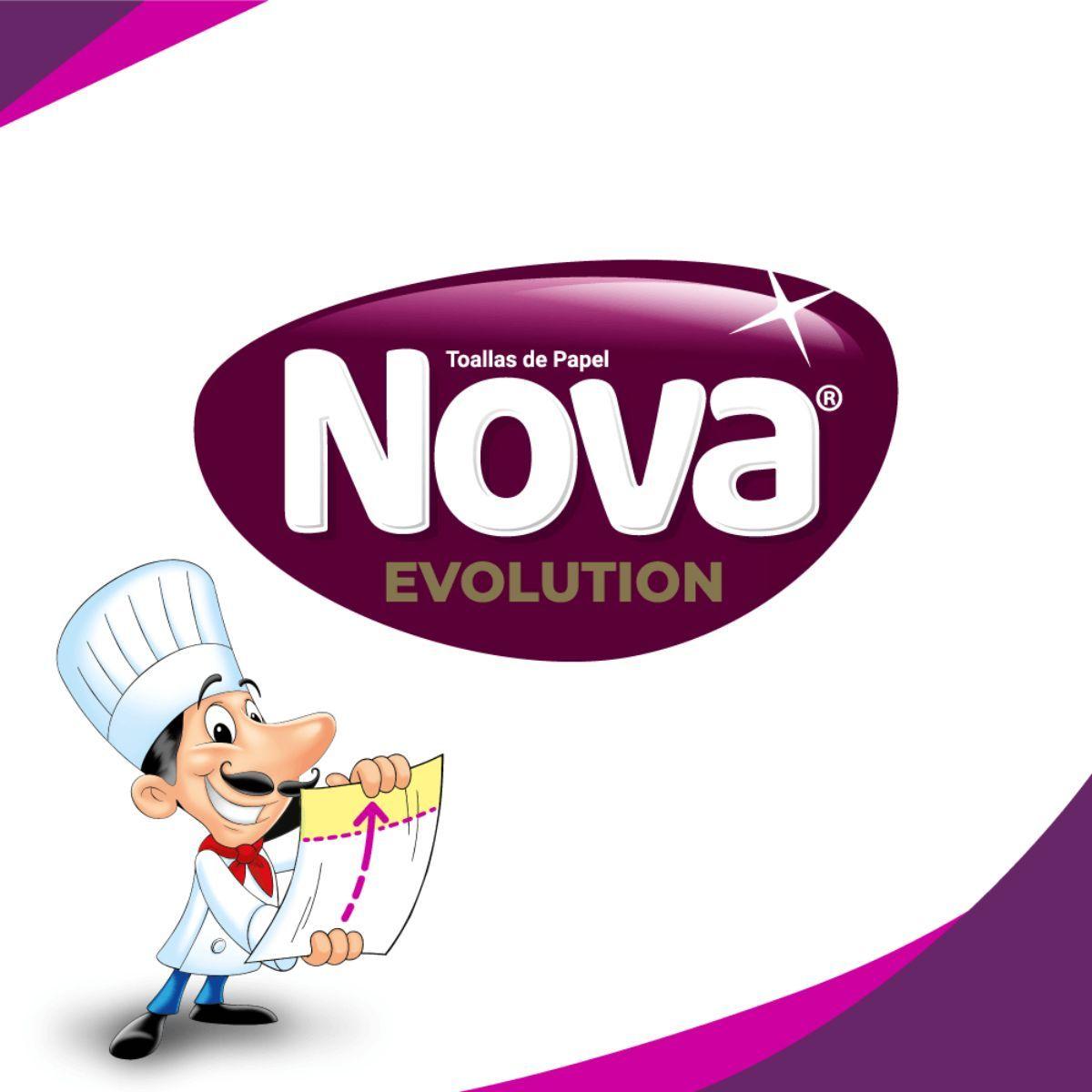 Toalla de Papel Nova Evolution Absorb Rollo 3 un 14 mt-4