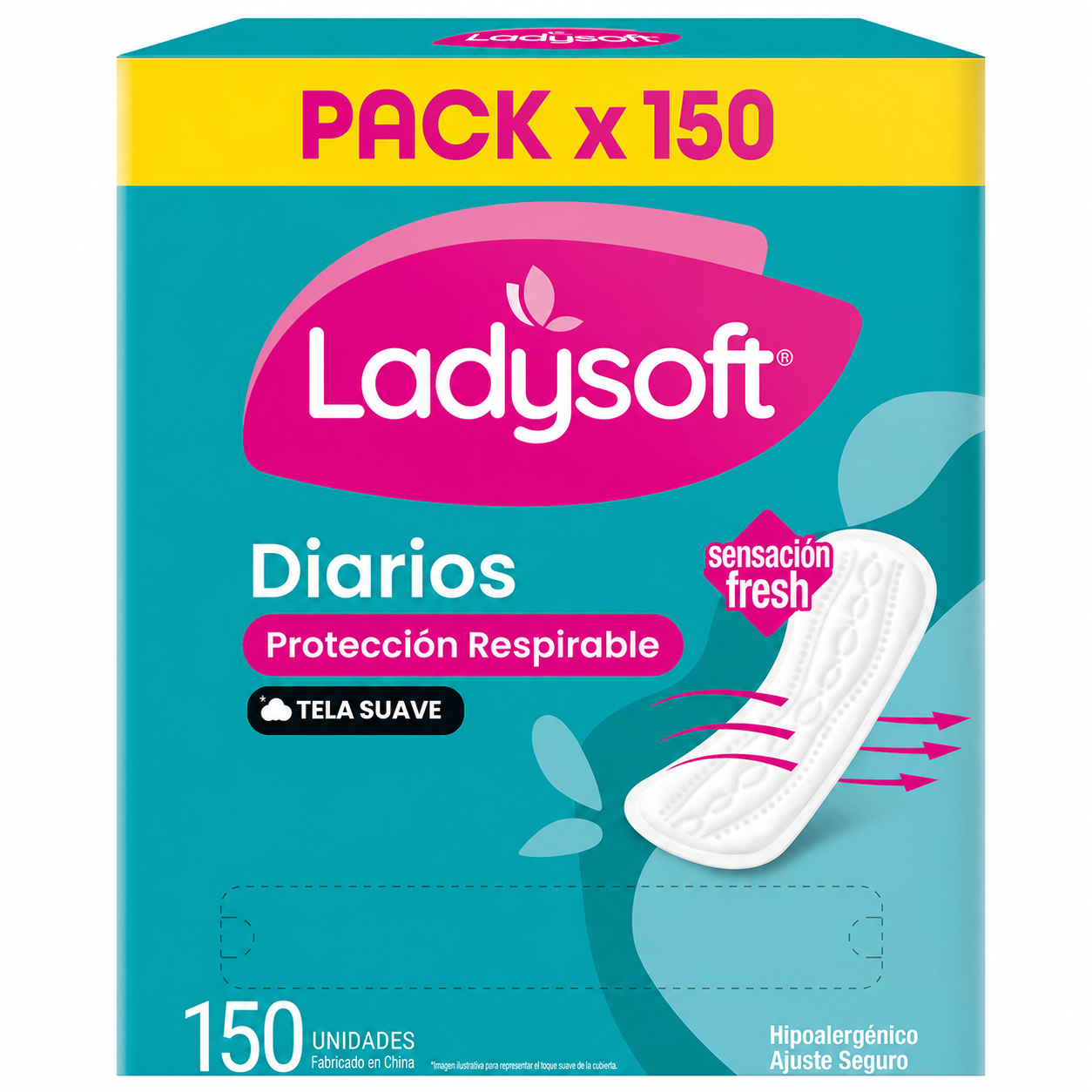 Protector Diario Ladysoft 150 un-2