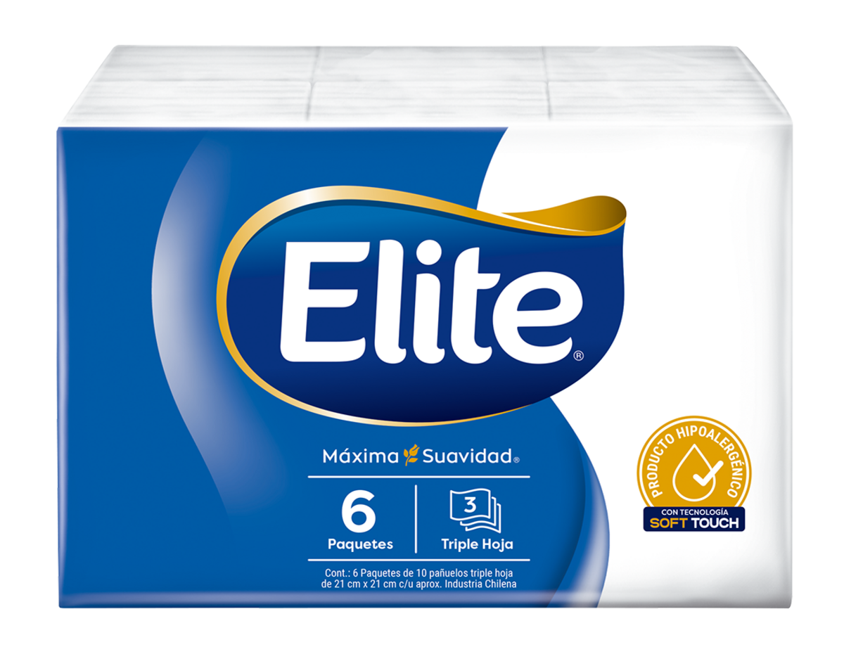 Pañuelos Elite Aloe Vera 6 Paq 10 Un-1