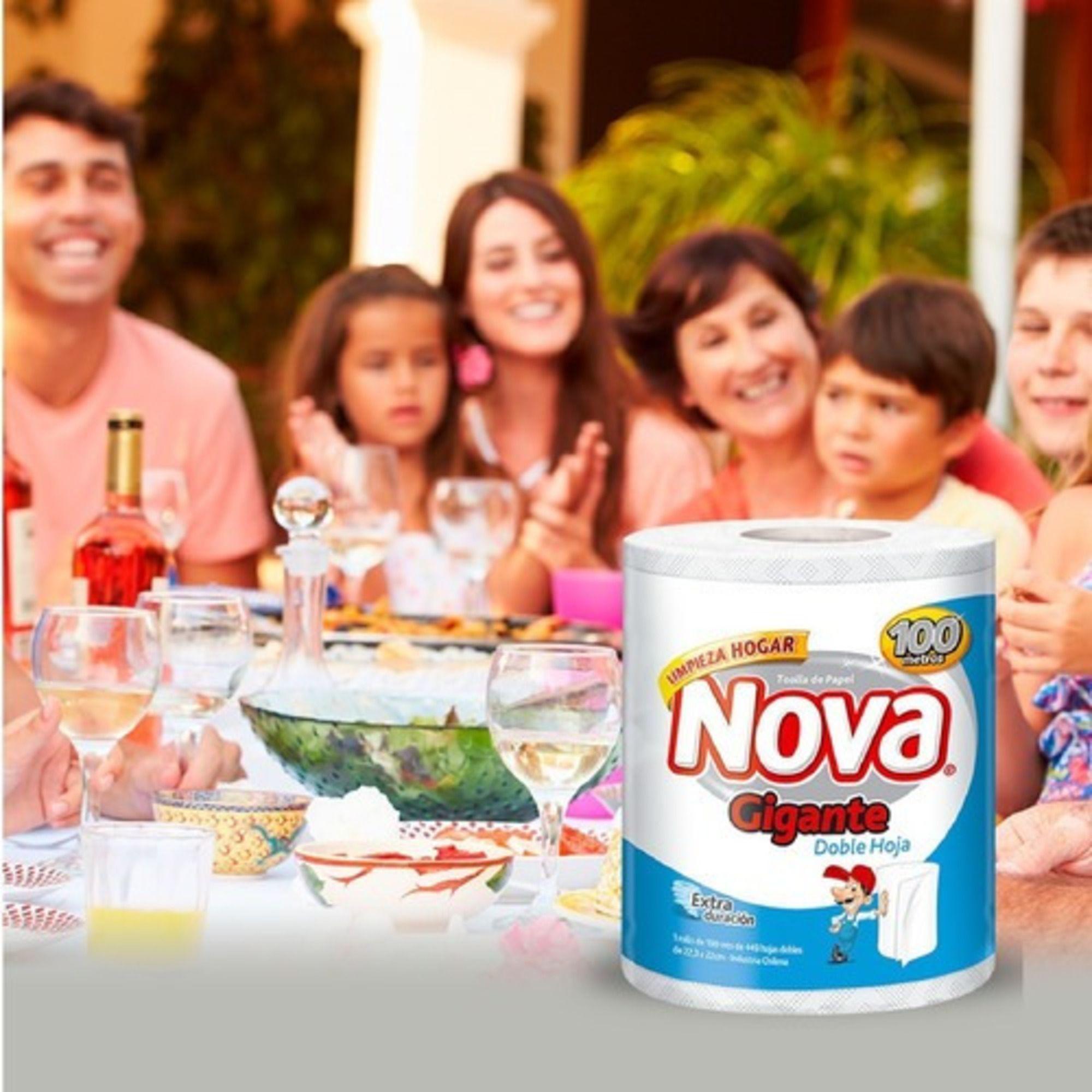 Toalla De Papel Nova Gigante 1 Un 100 Mt-5
