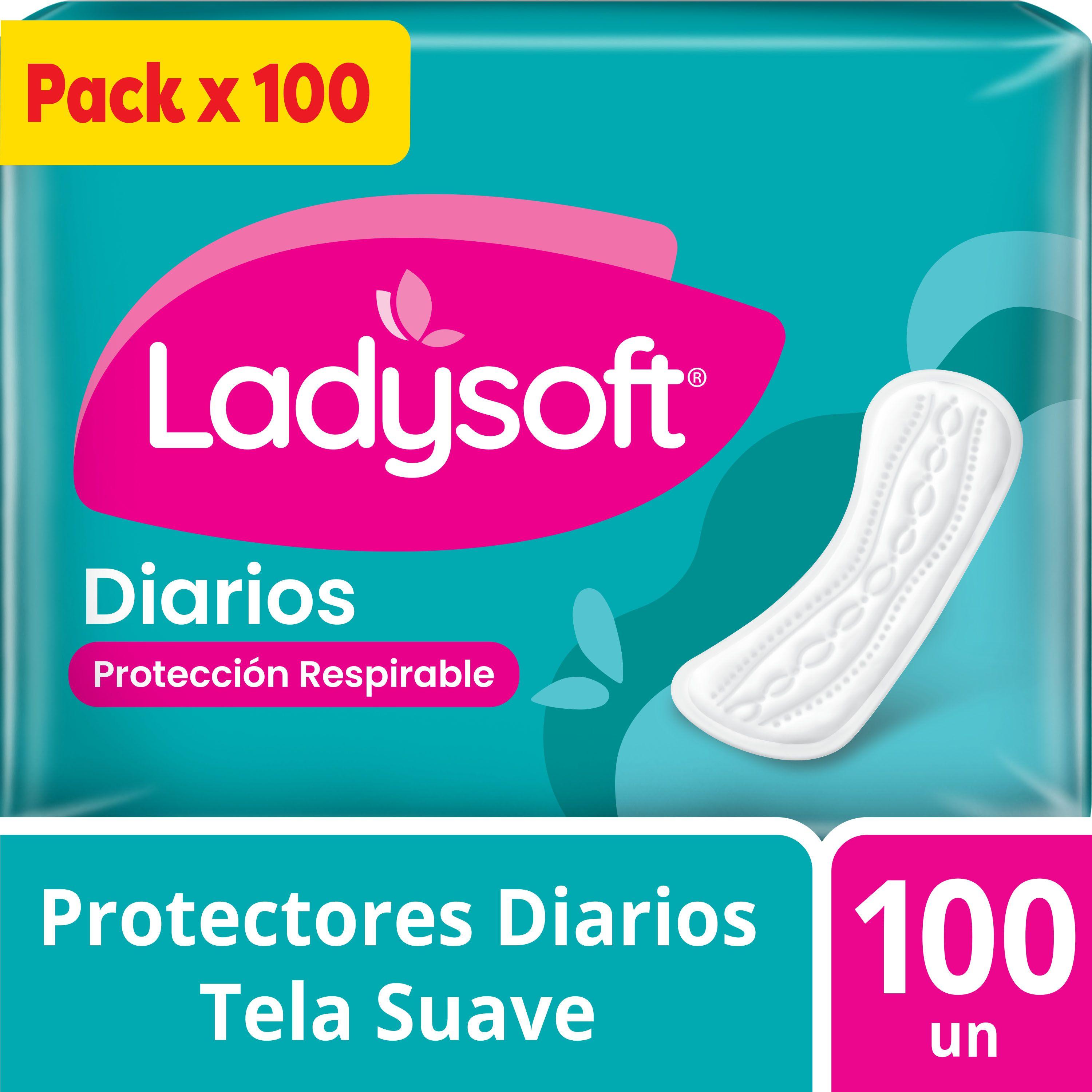 Protector Diario Ladysoft Clásicos Tela Suave 100 Un-0