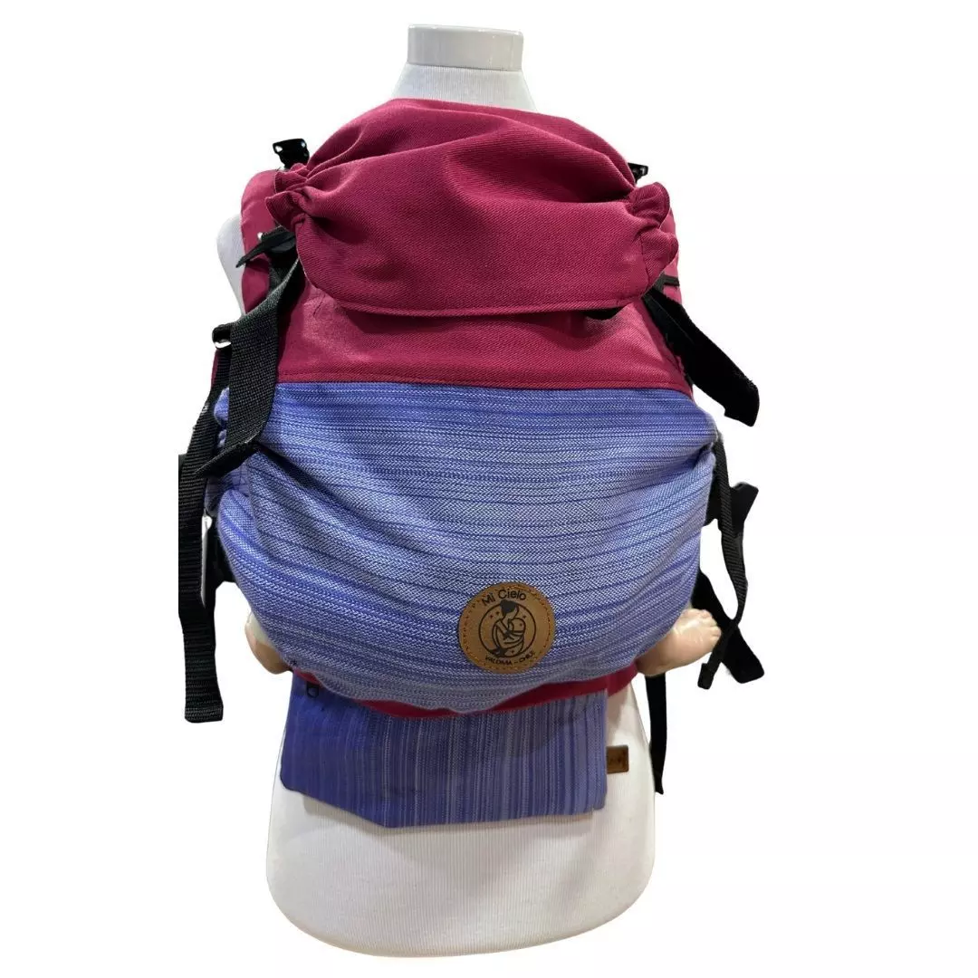 Mochila Primera Etapa Burdeos Fular Lila-0