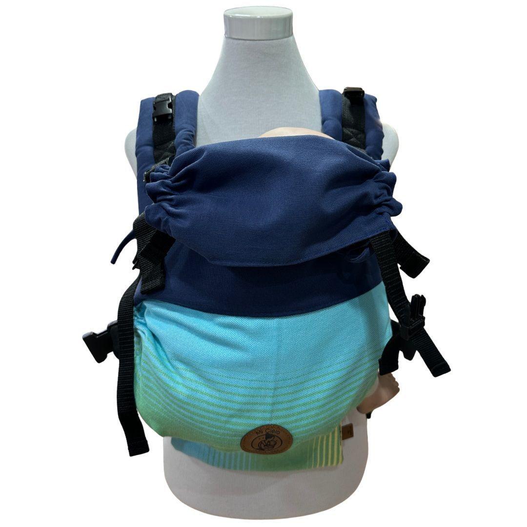 Mochila Primera Etapa Azul Francia Fular Amanecer-0