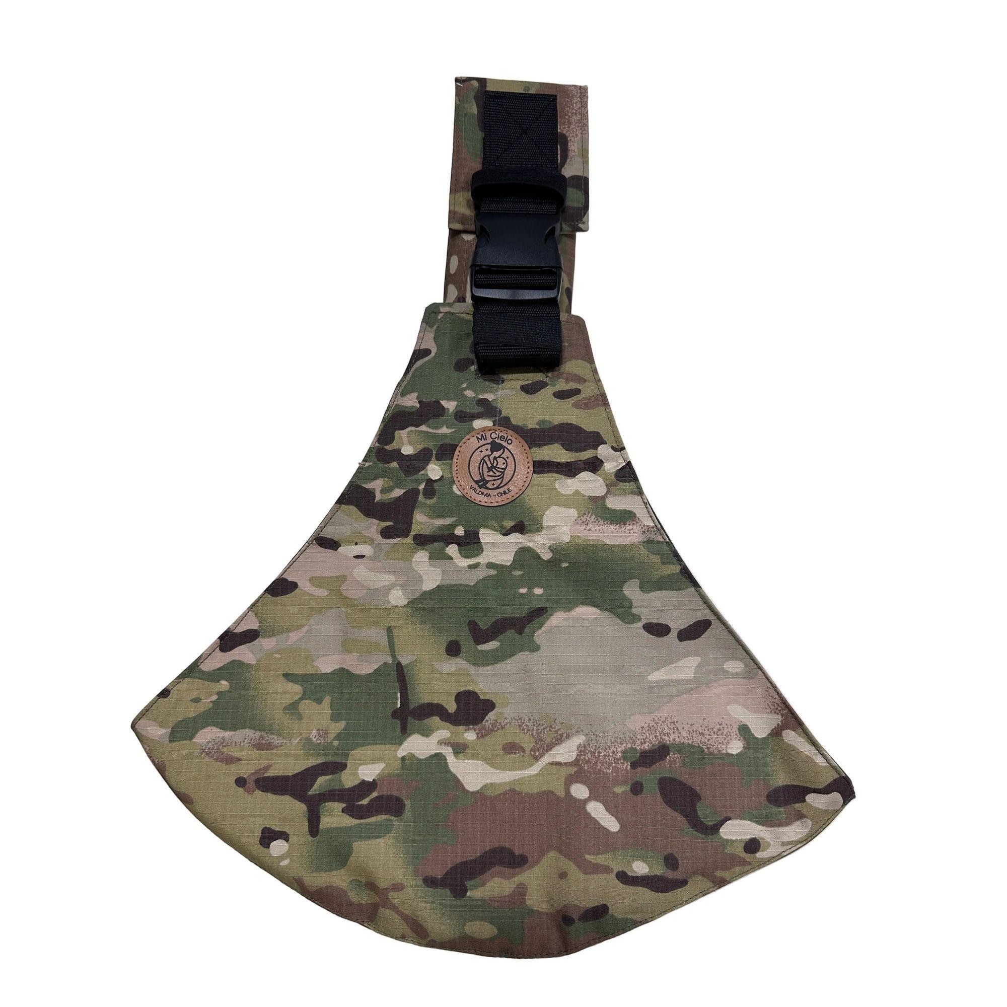 Portabeb s Lateral UPA GO Verde Militar Camuflado Estilo y funcionalidad en movimiento-0