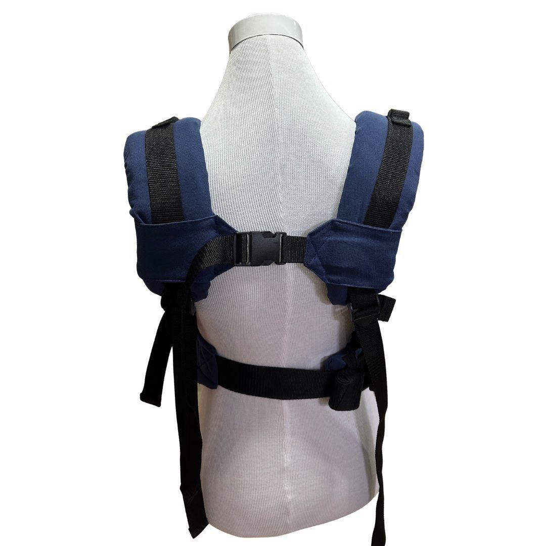 Mochila Primera Etapa Azul Francia Fular Verde Amarella-2