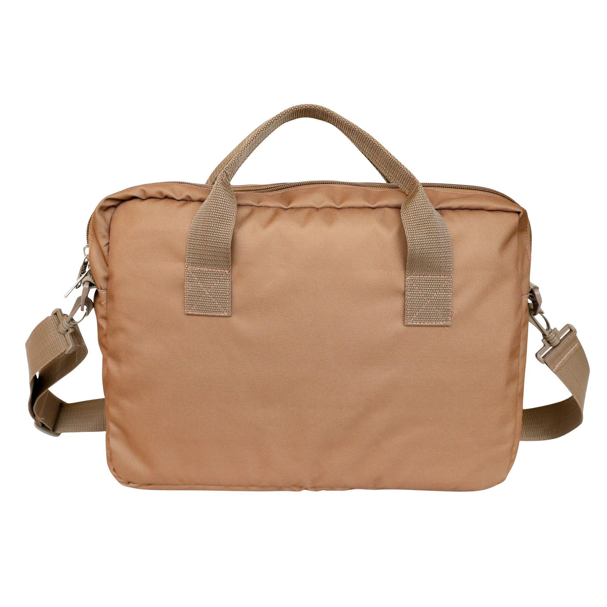 Bolso Notebook 14 pulgadas Sustentable Café Botela-1