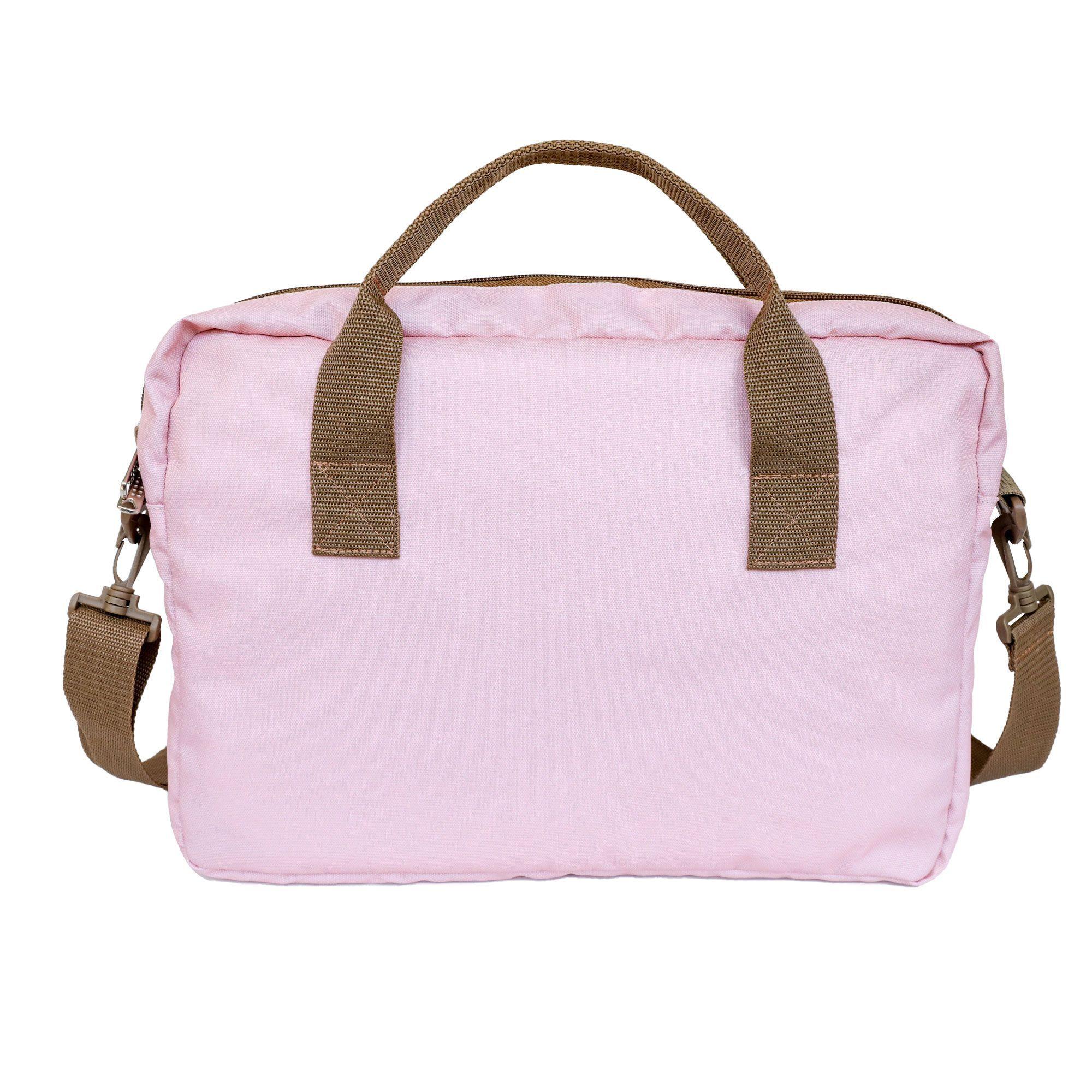 Bolso Notebook 14 pulgadas Sustentable Rosado Botela-5