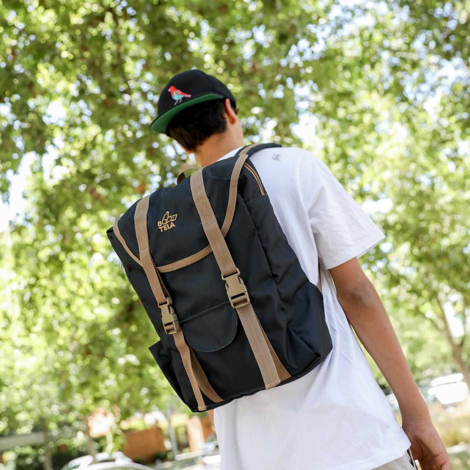 Mochila Notebook Sport 15 pulgadas Sustentable Negra Botela-6