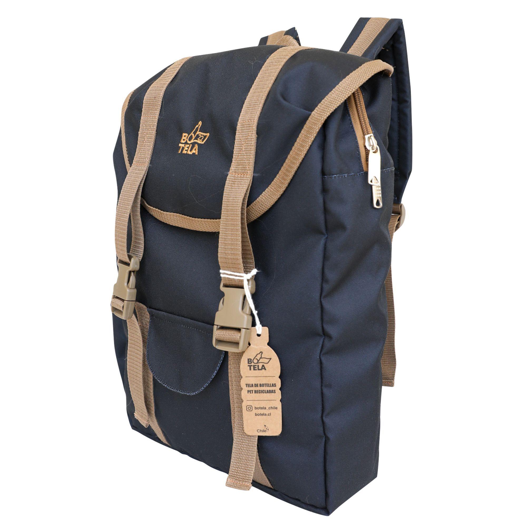 Mochila Notebook Sport 15 pulgadas Sustentable Negra Botela-3