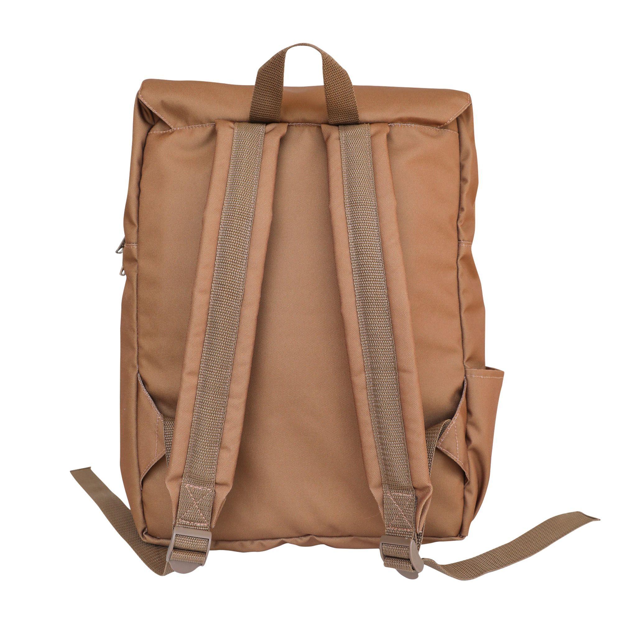 Mochila notebook 15" sustentable café Botela-2