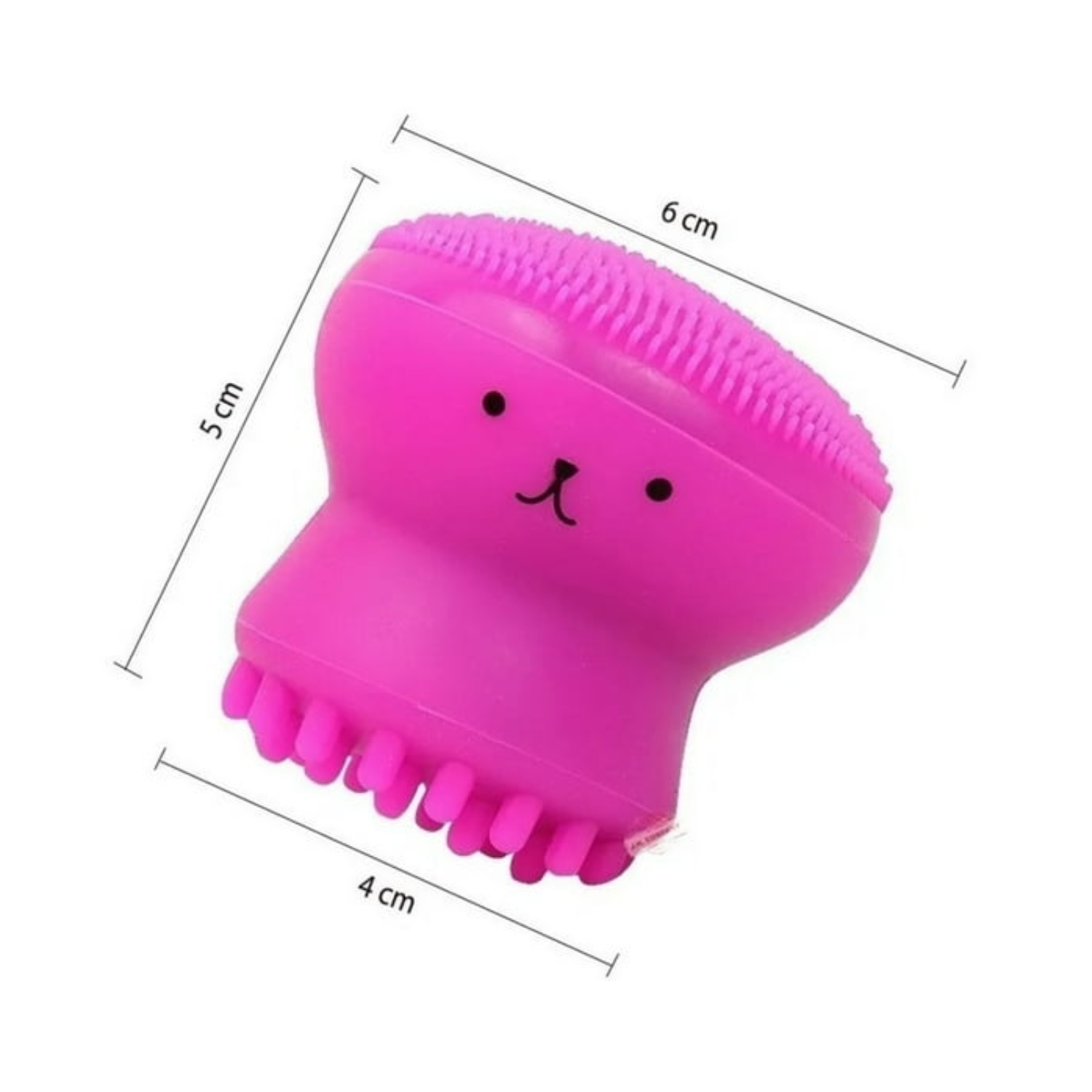 Pack 3 Cepillos Limpiadores Faciales Pulpo Silicona Exfoliante-3