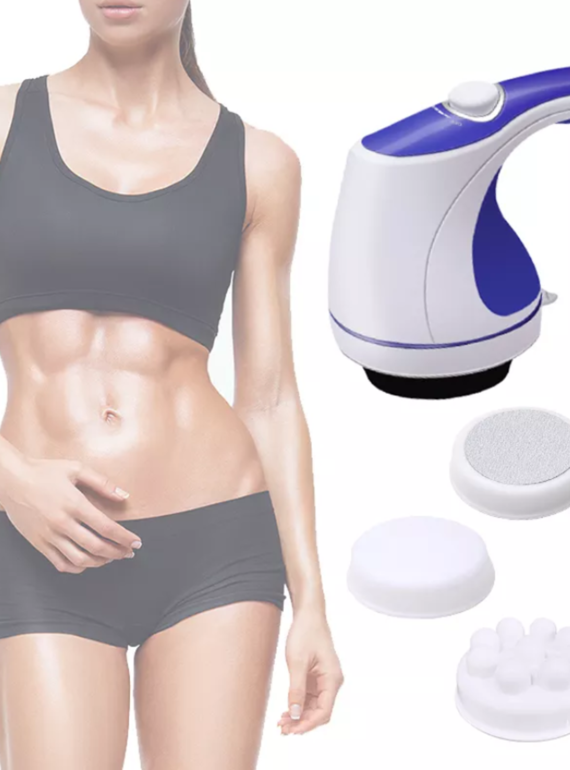 Masajeador Eléctrico Reductor De Medidas Profesional Color Morado-4