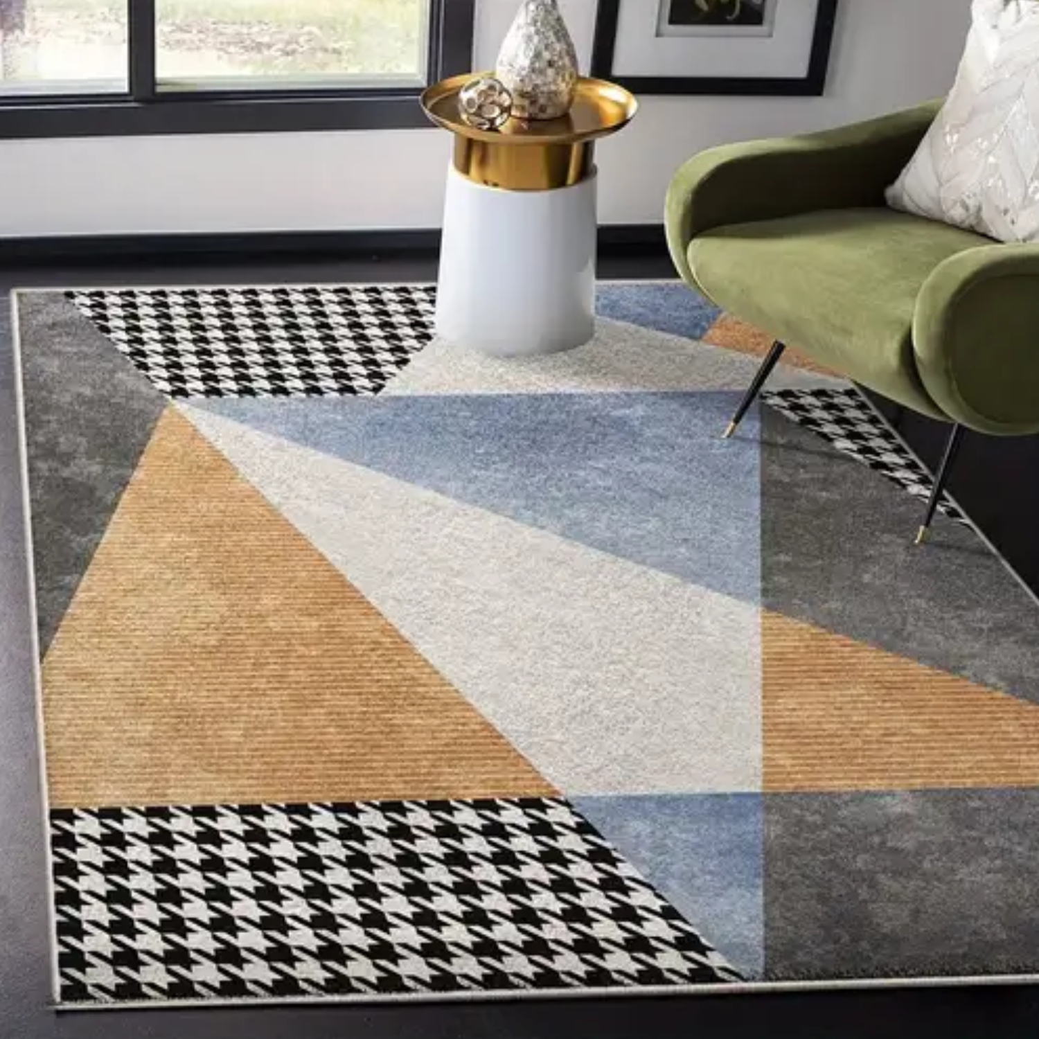 Alfombra de Living Antideslizante Piel de Durazno 150x200 cm Soft Touch-3