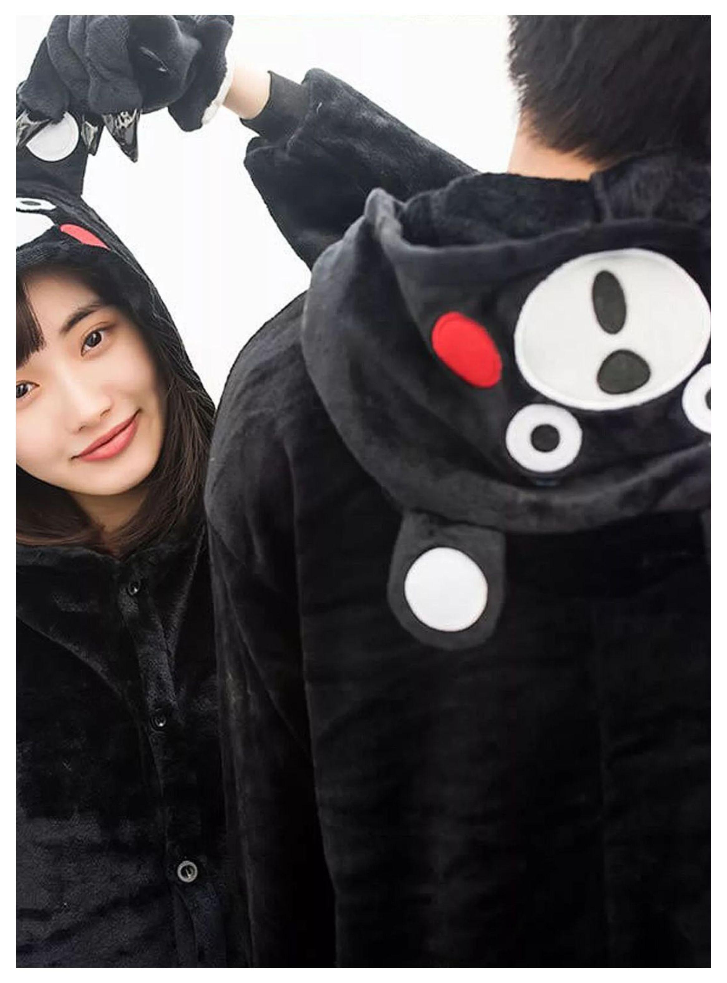 Pijama Disfraz Animal Kigurumi Infantil Unisex Oso Negro-6