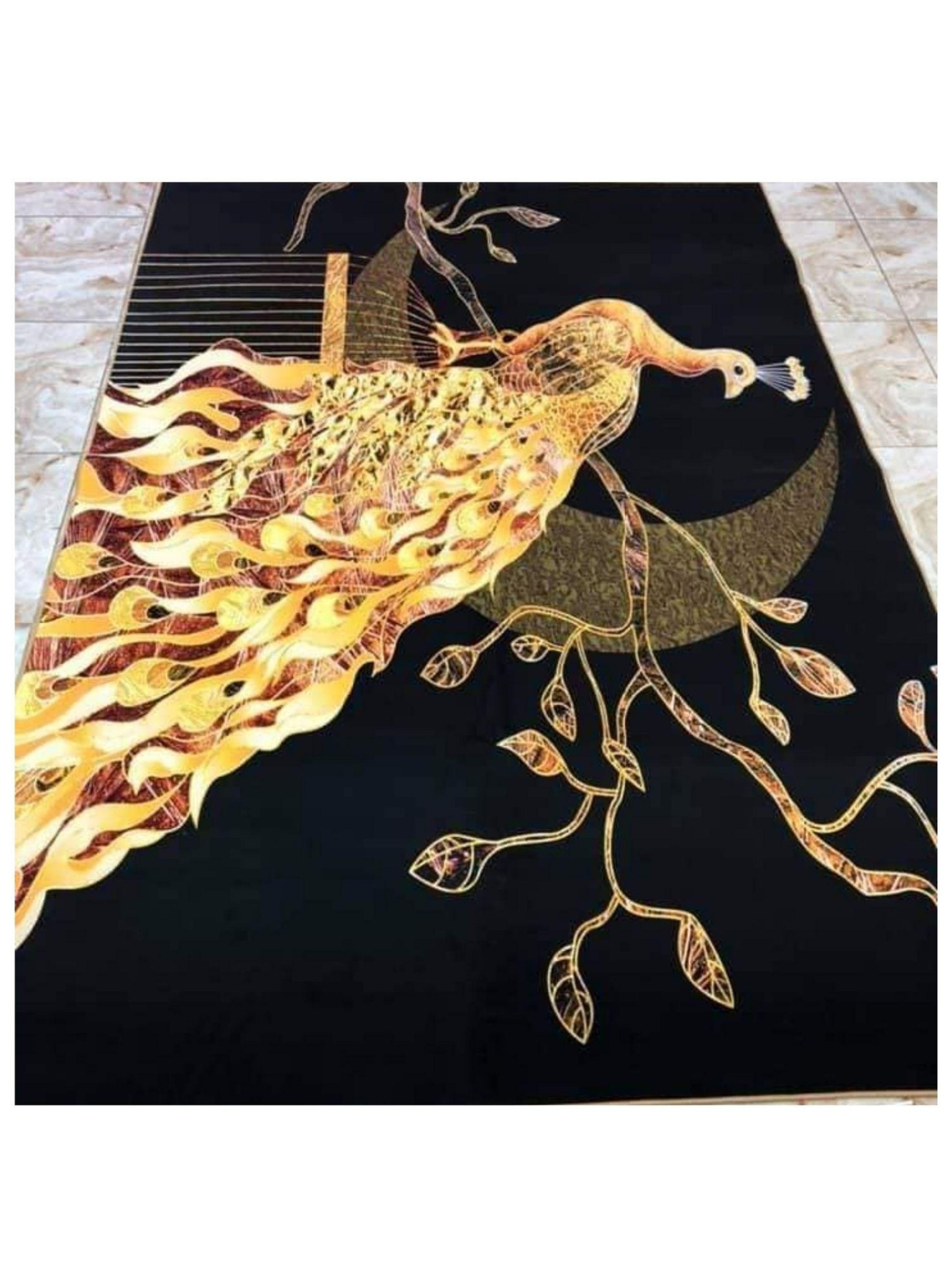 Alfombra Antideslizante Grande 200x300cm Estampada Moderna Para Piso-2