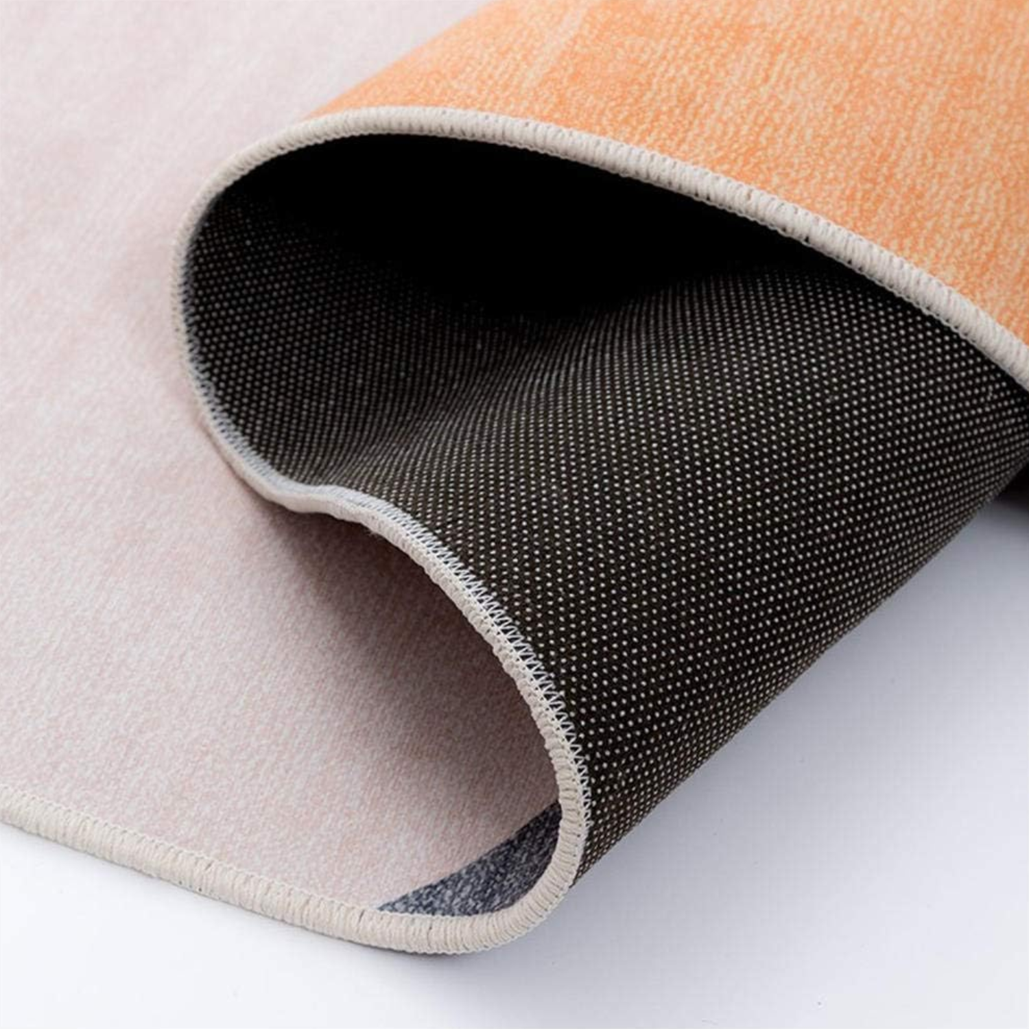 Alfombra Antideslizante Redonda 200 Cm Piso Hogar Decorativa D7-3