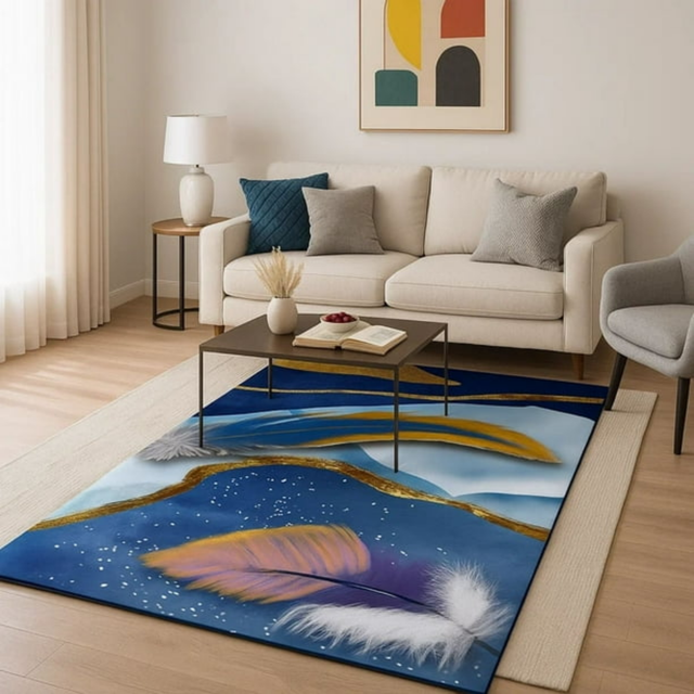 Alfombra de Living Antideslizante Piel de Durazno 200x300 cm XXL Confort-1