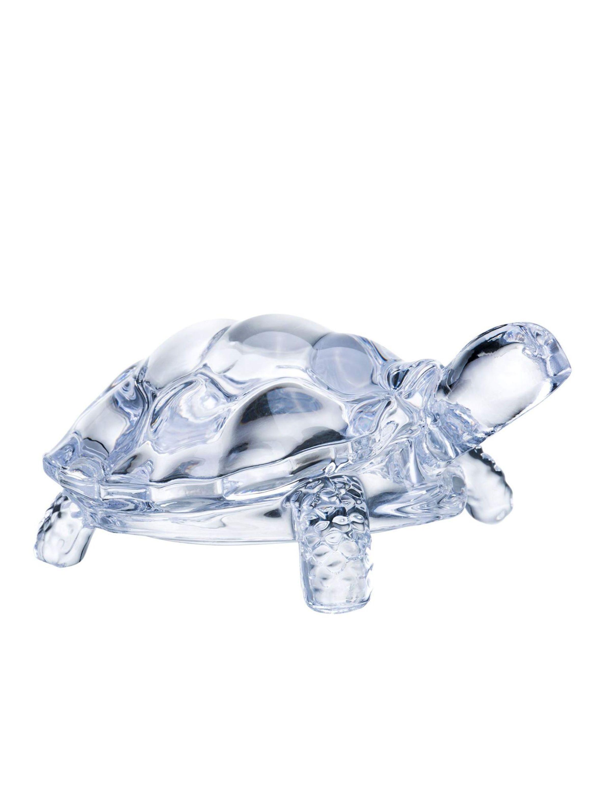 Set De 2 Tortuga De Vidrio Para Mesa Adorno Decorativo-3