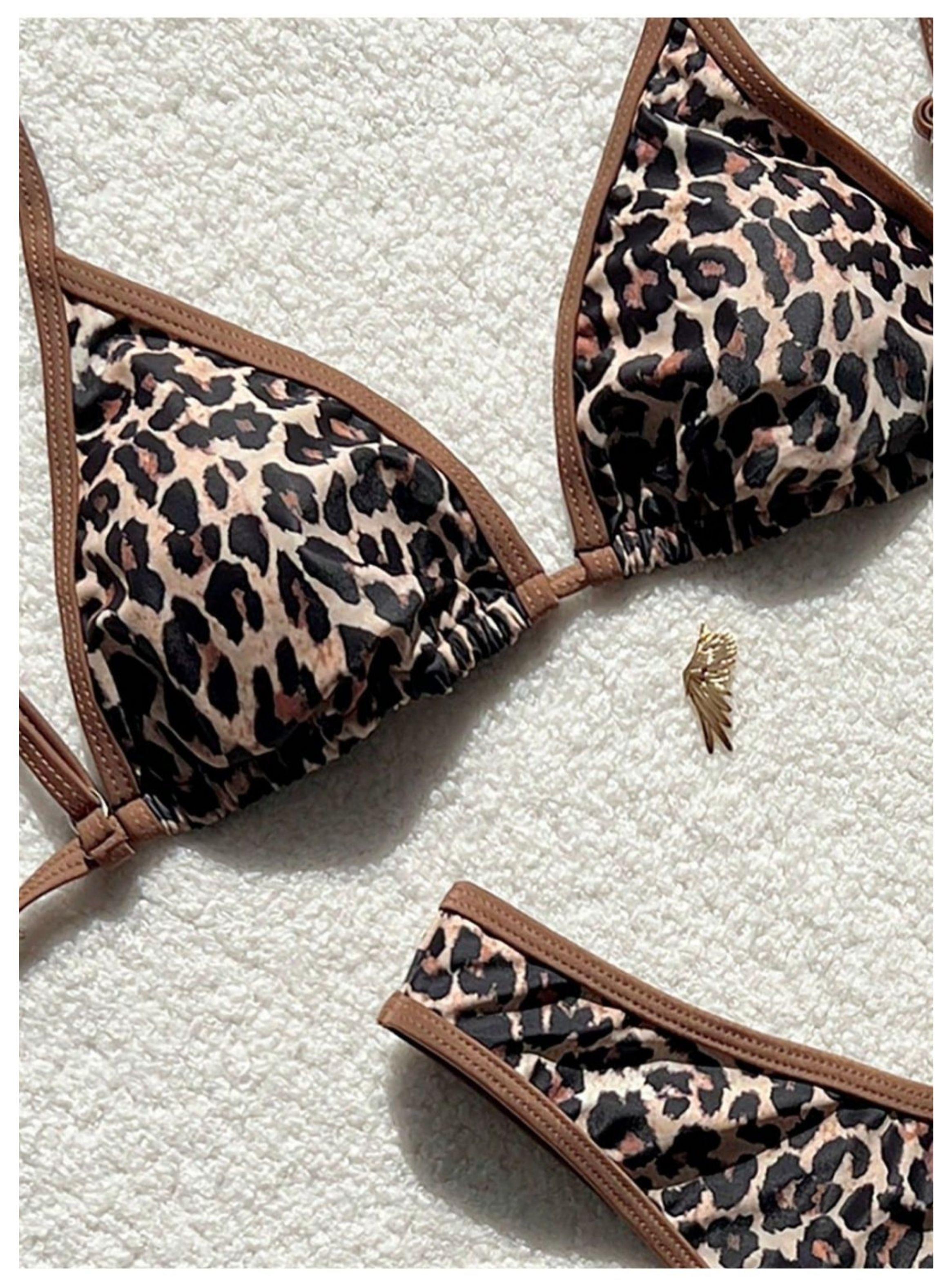 Conjunto De Bikini Traje De Baño Animal Print-3