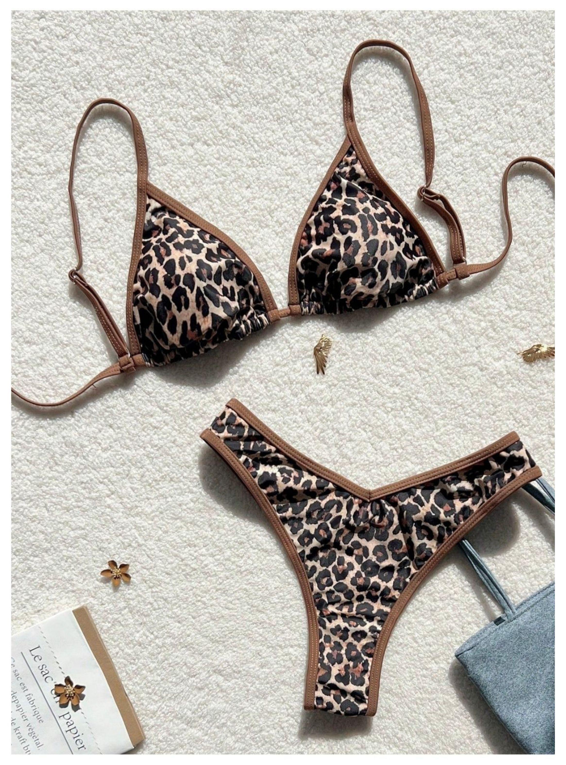 Conjunto De Bikini Traje De Baño Animal Print-4