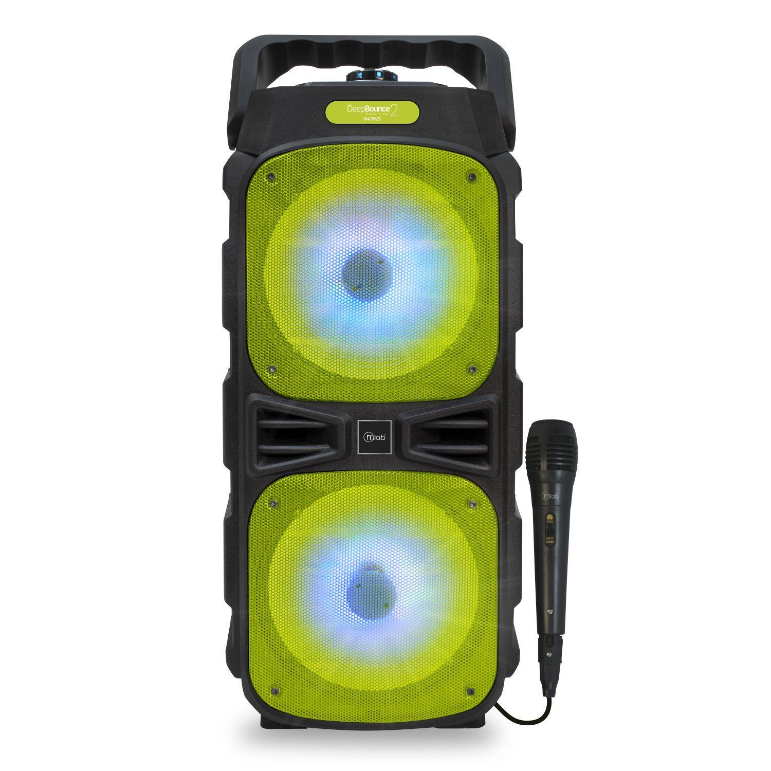 Parlante Microfono Karaoke Portatil Microlab Deep Bounce-1