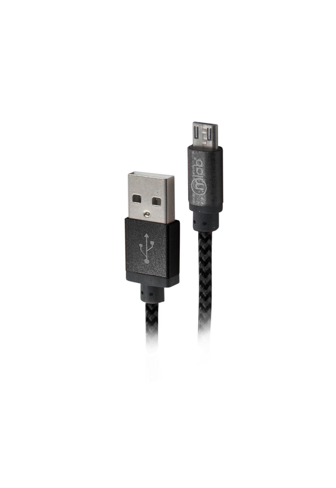Cargador USB X2 Enchufe pared + Cable Micro USB Microlab-2