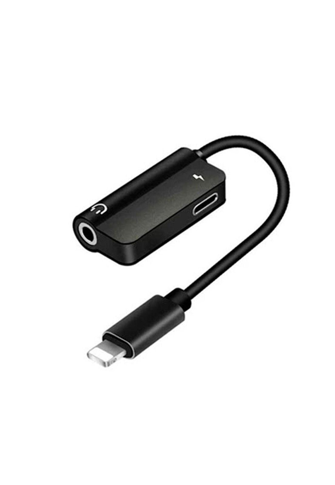 Adaptador Lightning Divisor Audio Data Sync 2 en 1 Fujitel-0