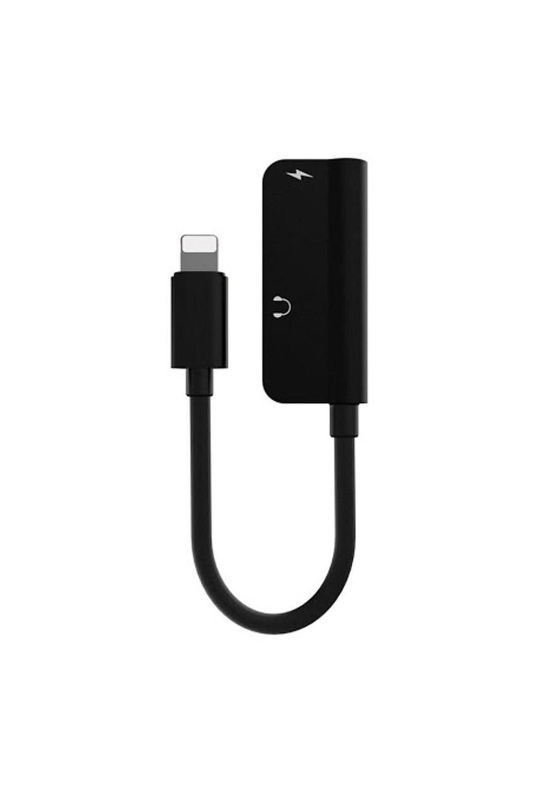 Adaptador Lightning Divisor Audio Data Sync 2 en 1 Fujitel-1