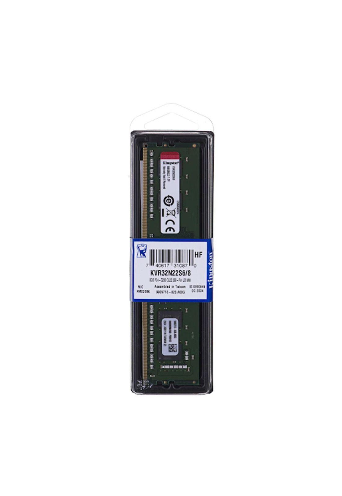 Memoria RAM DIMM DDR4 3200MHZ 8GB Kingston-0