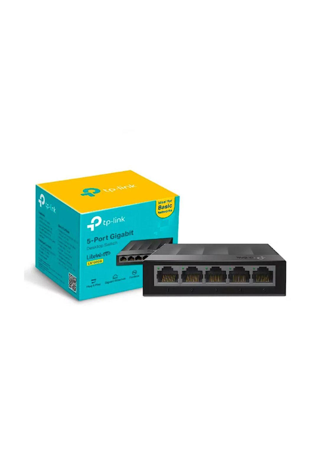 Switch Ethernet RJ45 5 puertos Gigabit TP-Link Litewave LS1005G-1