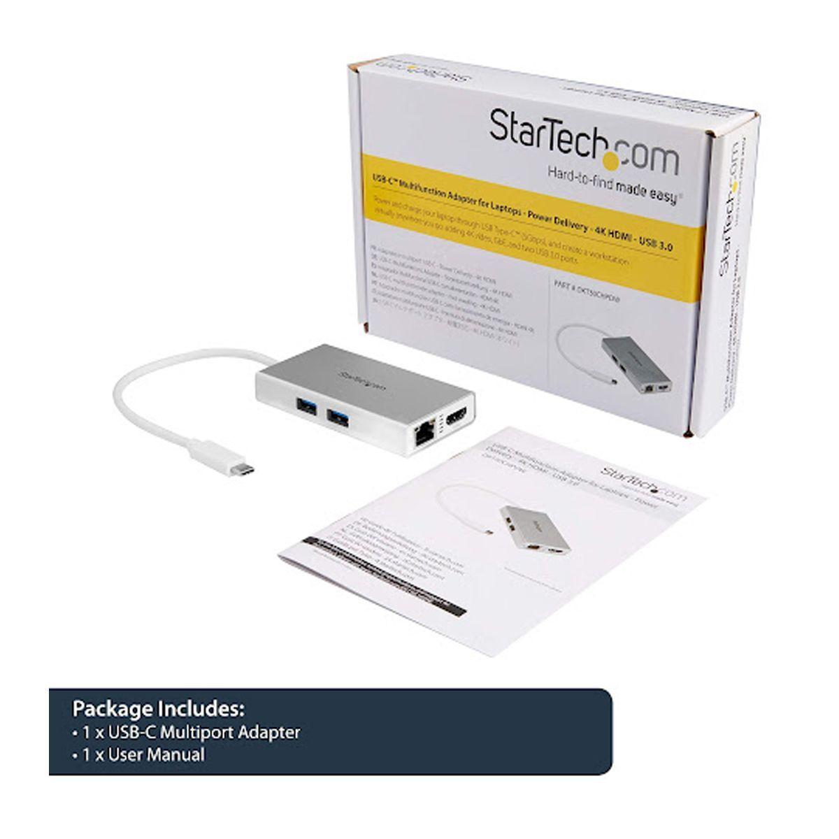 Adaptador Multipuerto Cargador USB-C Thunderbolt 3 HDMI 4K-2