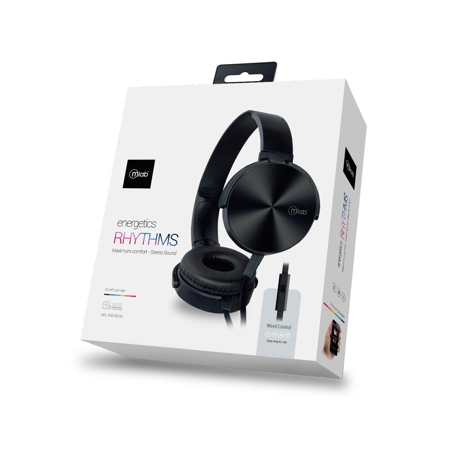 Audifonos Over Ear Wired Microlab Energetics Rhythms-2
