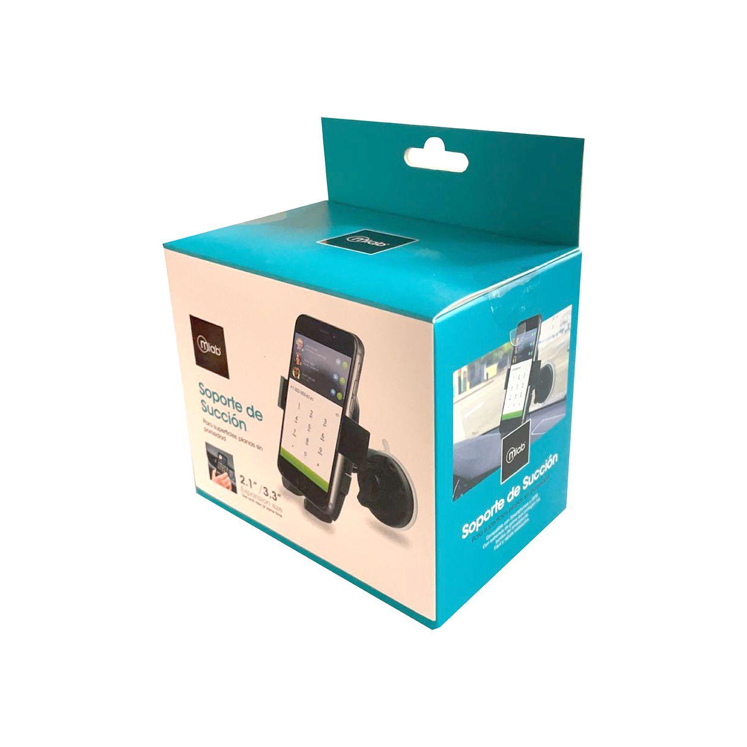 Soporte Succion Vidrio Auto Microlab Big Sucker-4