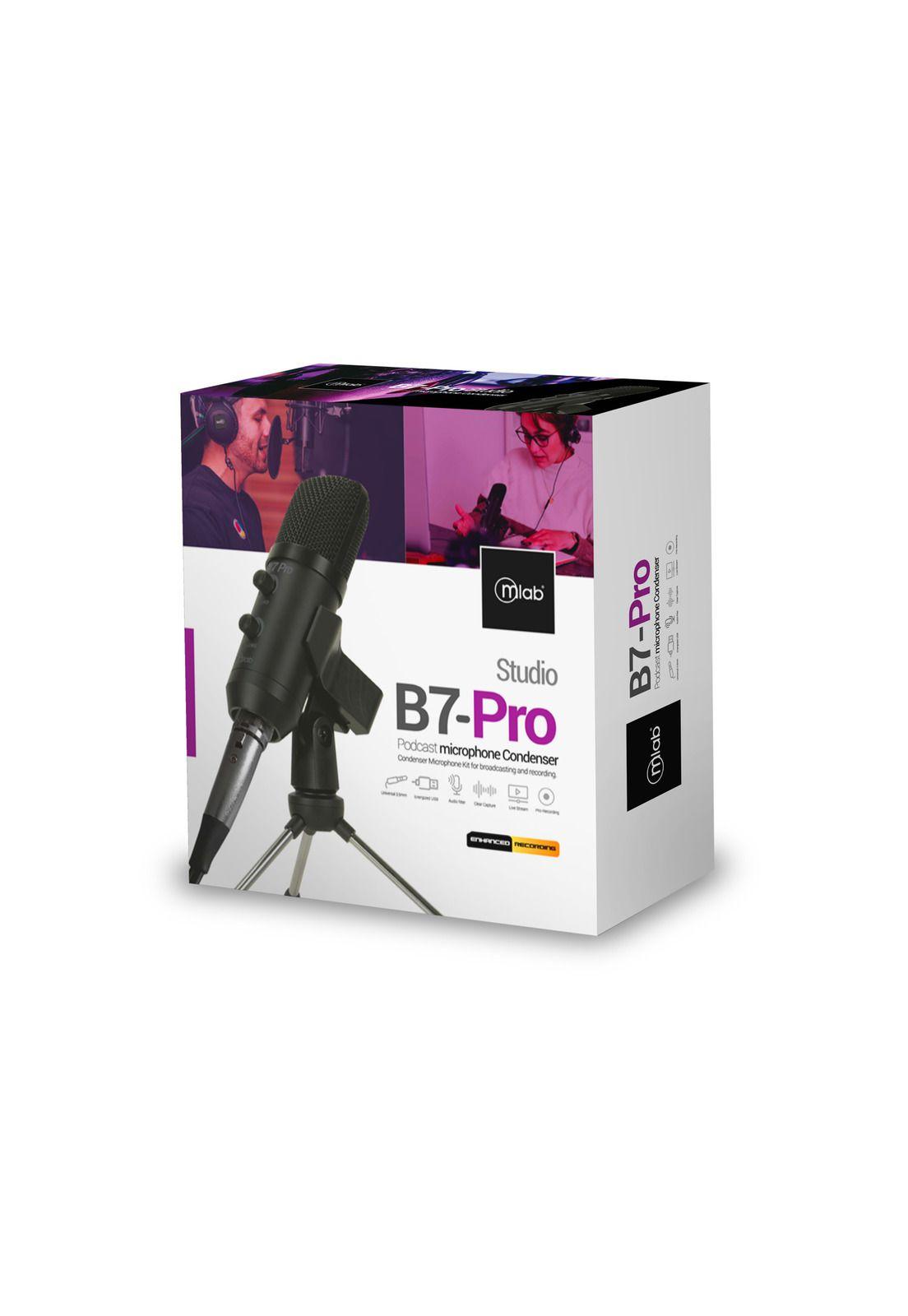 Microfono Condensador Kit Microlab Studio B7 Pro-3