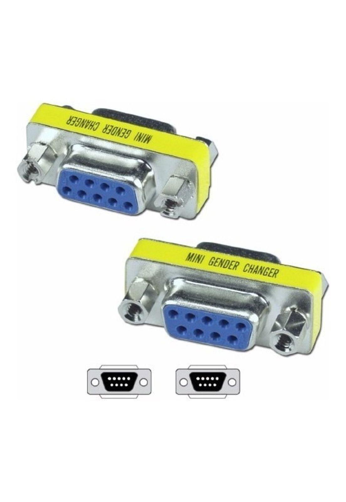 Adaptador Copla Union Cambiador De Genero Serial Db9 H - H-0