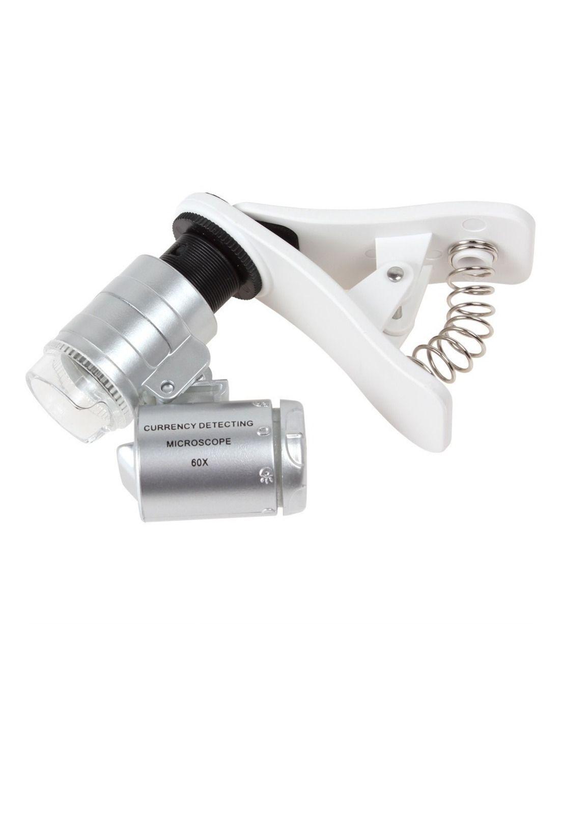 Lupa Microscopio 60x Clip Telefono Celular Android-0